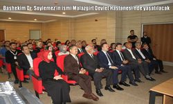 Malazgirt'i yasa boğan başhekimin adı hastanesinde ölümsüzleşti