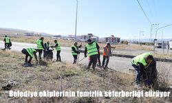 Ardahan Belediyesi Temizlik Seferberliğini Sürdürüyor