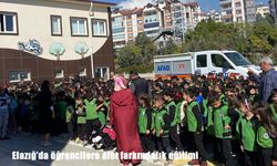 Elazığ’da Öğrencilere Afet Farkındalık Eğitimi Düzenlendi