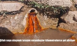 Elazığ’da Şifalı Suya Ulaşmak İçin Vatandaşlar Kilometrelerce Yürüyor