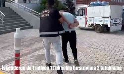 İskenderun’da 1 Milyon TL’lik Kablo Hırsızlığı: 2 Tutuklama