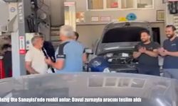 Elazığ Oto Sanayisi’nde Renkli Anlar: Vatandaş Aracını Davul Zurnayla Teslim Aldı