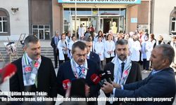 Bakan Tekin: “On binlerce insanın şehit edildiği bir soykırım süreci yaşıyoruz”