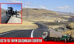 Muş köylerine asfalt konforu: BSK yol çalışmaları tam gaz ilerliyor