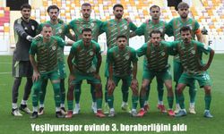 Yeşilyurtspor evinde üçüncü beraberliğini aldı