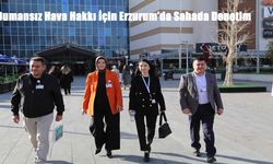 Erzurum’da İş Yerlerine Dumansız Hava Denetimi ve Bilgilendirme Ziyaretleri