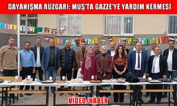 Muş'ta öğrencilerden Gazze için anlamlı kermes