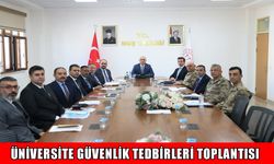 Muş’ta "Üniversite Güvenlik Tedbirleri" toplantısı yapıldı