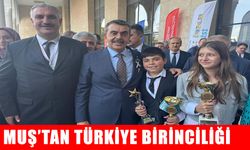 Muş Mevlana İmam Hatip Ortaokulu’ndan Türkiye birinciliği
