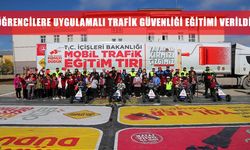 Muş'ta çocuklara mini parkurda trafik eğitimi: Hem öğrendiler hem eğlendiler
