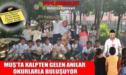 Muş’ta bir öğretmenin anıları kitap oldu: "Bir Başkadır Benim Öğretmenim"