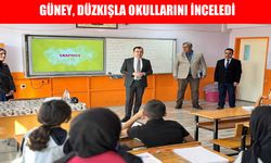 Kaymakam Güney, Düzkışla okullarını ziyaret etti