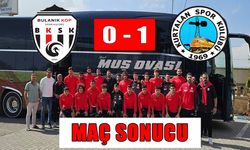 Bulanık Kopspor evinde 1-0 mağlup!