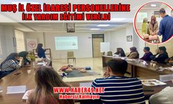 Muş’ta acil durum bilinci yaygınlaşıyor: İl Özel İdaresi personellerine ilk yardım eğitimi verildi