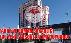 Tarım ve Orman Bakanlığı 200 Yeni Personel Alımı Duyurdu! Başvuru Tarihleri ve Kadro Detayları Açıklandı