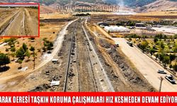Muş’ta dere ıslahı ve taşkın setleri çalışmaları sürüyor