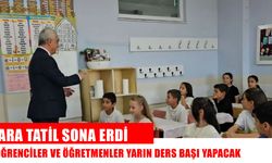 Muş'ta ders zili çalıyor: 109 bin öğrenci sınıflarına dönüyor!