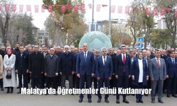 Malatya'da Öğretmenler Günü Kutlanıyor