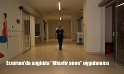 Erzurum’da sağlıkta "Misafir anne" uygulaması