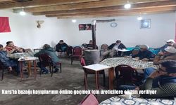 Kars’ta buzağı kayıplarının önüne geçmek için üreticilere eğitim veriliyor
