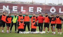 Elazığspor İstanbul’a gitti