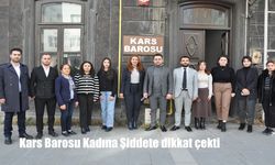 Kars Barosu Kadına Şiddete dikkat çekti