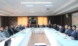 Erzurum’da ilçe müftüleri buluşması