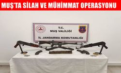 Muş’ta ruhsatsız silah operasyonu: Çok sayıda tüfek ve mühimmat ele geçirildi