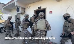 Batman’da silah kaçakçılarına büyük darbe