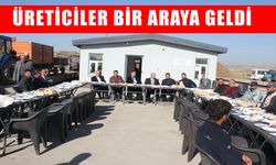 Malazgirt'te pancar üreticileri bir araya geldi
