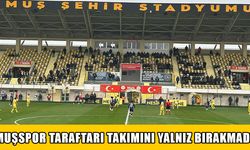 Soğuğa rağmen Muşspor sevdası tribünleri ısıttı