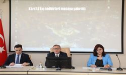 Kars’ta kış tedbirleri masaya yatırıldı