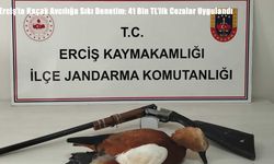 Erciş’te Kaçak Avcılığa Sıkı Denetim: 41 Bin TL’lik Cezalar Uygulandı