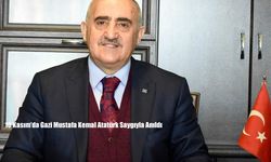 10 Kasım’da Gazi Mustafa Kemal Atatürk Saygıyla Anıldı