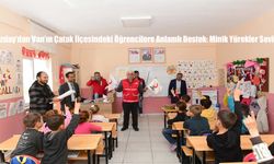 Kızılay’dan Van’ın Çatak İlçesindeki Öğrencilere Anlamlı Destek: Minik Yürekler Sevindi