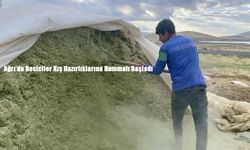 Ağrı’da Besiciler Kış Hazırlıklarına Hummalı Başladı