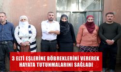 Muş'ta üç elti, böbrek bağışıyla eşlerini hayata bağladı