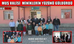 Muş Valisi Çakır, okullarındaki öğrencilerle buluştu