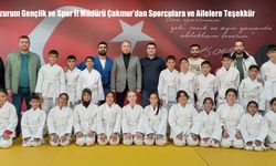 Erzurum Gençlik ve Spor İl Müdürü Çakmur’dan Sporculara ve Ailelere Teşekkür