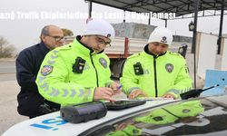 Elazığ’da Kış Lastiği Denetiminde 5 Bin 856 TL Ceza Kesildi