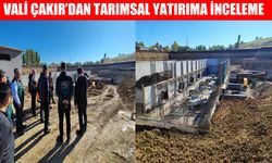 Vali Çakır, Muş Ovası sulama projesini inceledi: 170 bin dönüm araziye su geliyor