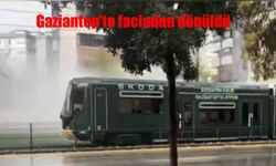 Yüzlerce yolcu ölümden döndü! Tramvaya yıldırım çarptı