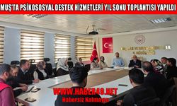 Muş'ta psikososyal destek çalışmaları masaya yatırıldı