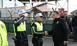 Ağrı Emniyet Müdürü Göksel Önder, Trafik Denetimlerini Sahada İnceledi