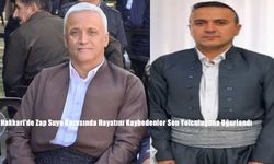 Hakkari’de Zap Suyu Kazasında Hayatını Kaybedenler Son Yolculuğuna Uğurlandı