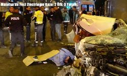 Malatya’da Feci Zincirleme Kaza: 2 Ölü, 3 Yaralı