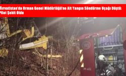 Hırvatistan’da Orman Genel Müdürlüğü’ne Ait Yangın Söndürme Uçağı Düştü: Pilot Şehit Oldu