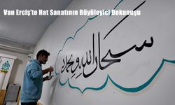 Osmanlı Hat Sanatı Iraklı Hattat Muhammed Necat ile Erciş’te Can Buldu