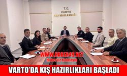 Varto'da kış tedbirleri masaya yatırıldı
