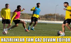 Muşspor'da zorlu deplasman öncesi hazırlıklar sürüyor
